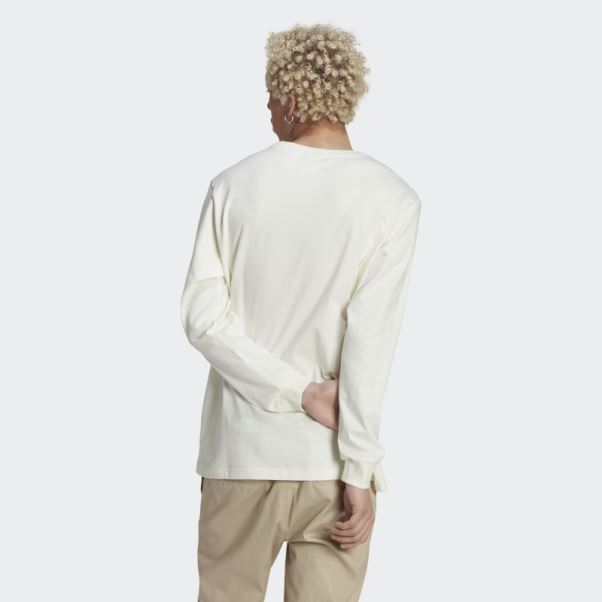Adidas Aventure Ride Haut à Manches Longues Fashion Blanc