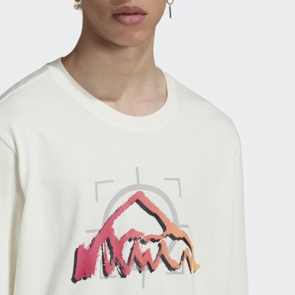 Adidas Aventure Ride Haut à Manches Longues Fashion Blanc