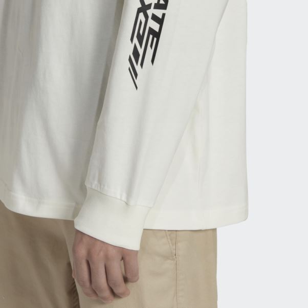 Adidas Aventure Ride Haut à Manches Longues Fashion Blanc