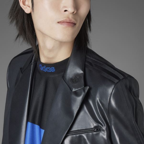 Veste Tailleur Chile 62 Noir Bleu Version Adidas