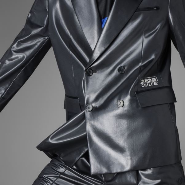 Veste Tailleur Chile 62 Noir Bleu Version Adidas