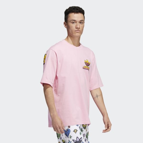Jeremy Scott Tee (gender Neutral) Rose Clair Adidas