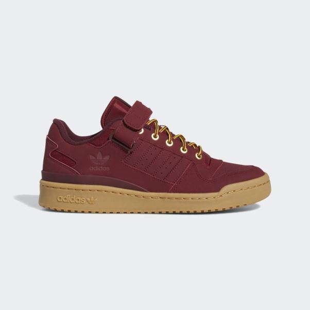 Forum Low Chaussures Bordeaux Adidas