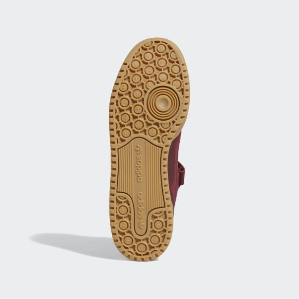 Forum Low Chaussures Bordeaux Adidas