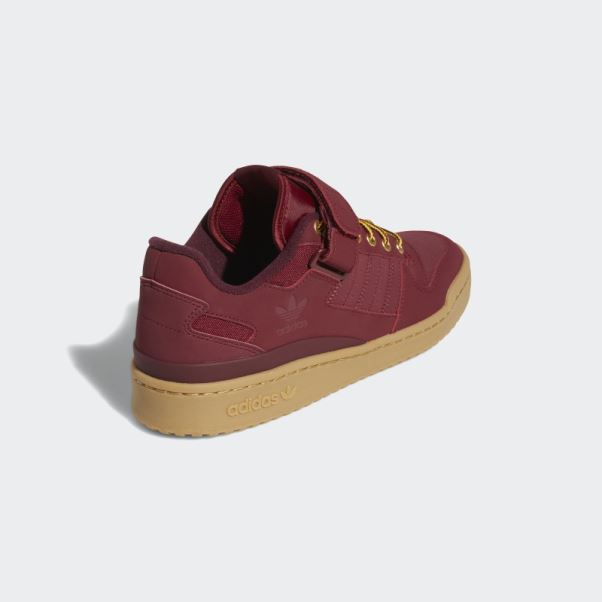 Forum Low Chaussures Bordeaux Adidas
