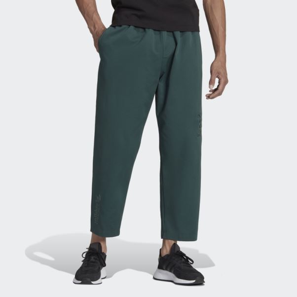Graphique Campus Pantalon Chino Vert Minéral Adidas