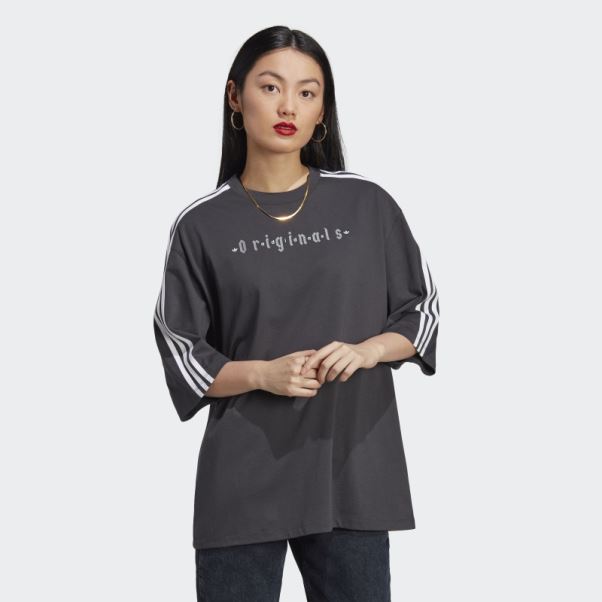 T-shirt Oversize Carbone Adidas