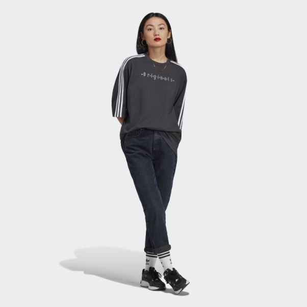 T-shirt Oversize Carbone Adidas