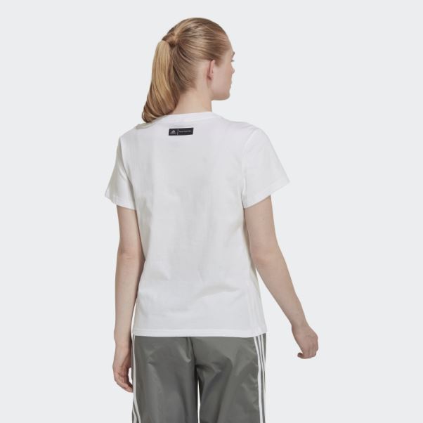 T-shirt Graphique Adidas Marimekko Blanc