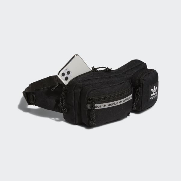 Sac à Bandoulière Rectangle Adidas Originals Noir