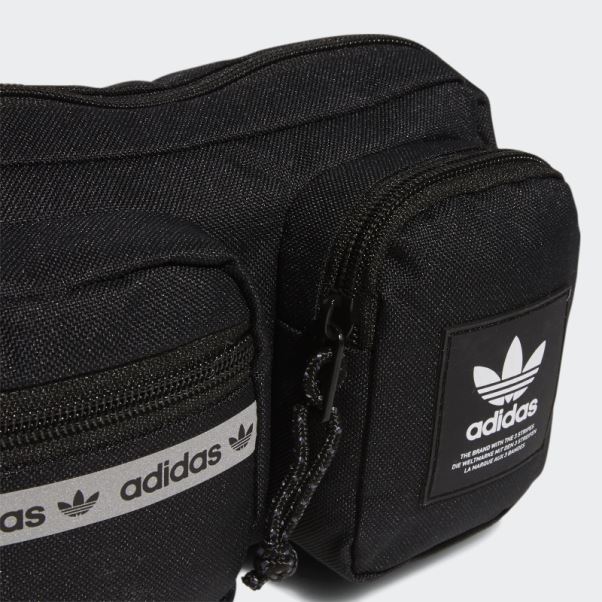 Sac à Bandoulière Rectangle Adidas Originals Noir