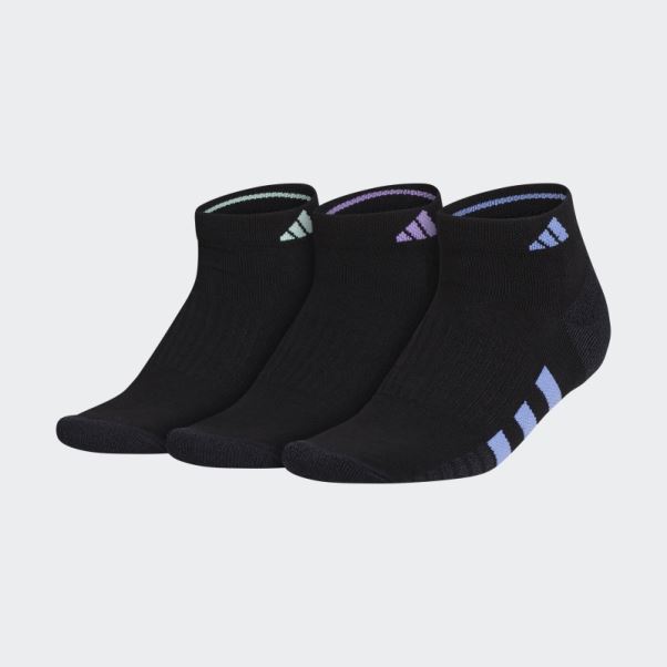 Chaussettes Basses Coussinées Adidas Grises 3 Paires