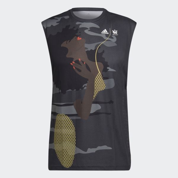 T-shirt Sans Manches Carbone Tennis New York (non Genré) Adidas