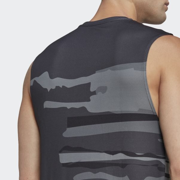 T-shirt Sans Manches Carbone Tennis New York (non Genré) Adidas