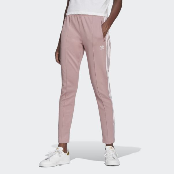 Pantalon De Survêtement Adidas Mauve Primeblue Sst