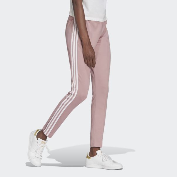 Pantalon De Survêtement Adidas Mauve Primeblue Sst