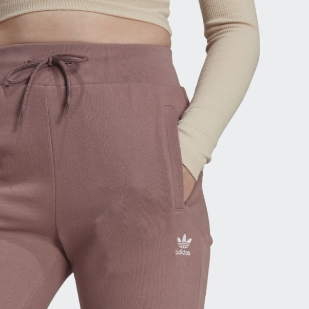 Pantalon De Jogging Slim Adicolor Essentials Violet Adidas