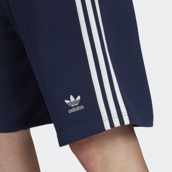 Short De Survêtement à 3 Bandes Adidas Adicolor Classics Indigo Nuit