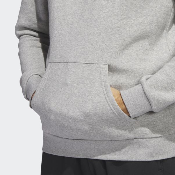 Sweat à Capuche Camouflage Sportswear Adidas Gris Moyen