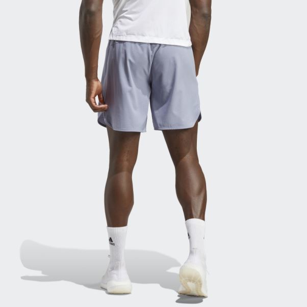 Chaud Conçu Pour L'entraînement Short D'entraînement Hiit Argent Violet Adidas