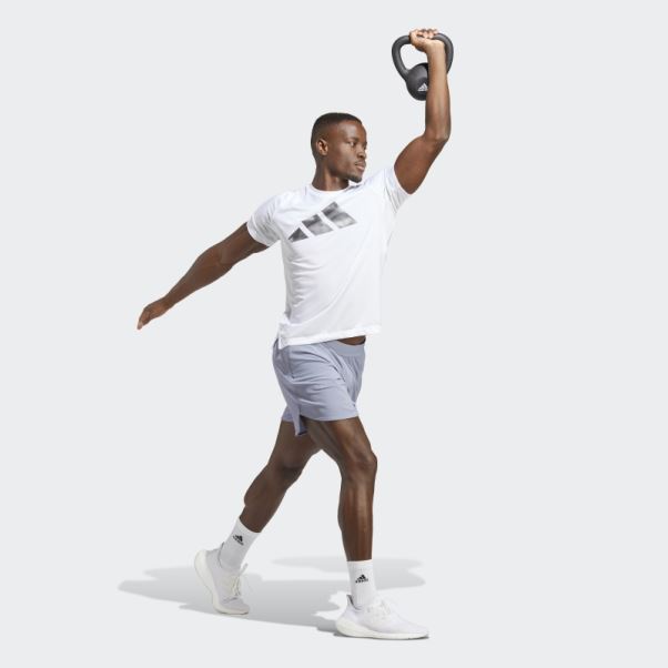 Chaud Conçu Pour L'entraînement Short D'entraînement Hiit Argent Violet Adidas