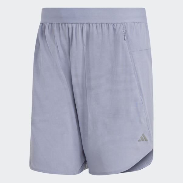 Chaud Conçu Pour L'entraînement Short D'entraînement Hiit Argent Violet Adidas