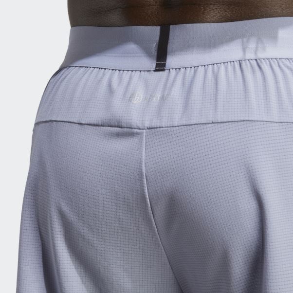 Chaud Conçu Pour L'entraînement Short D'entraînement Hiit Argent Violet Adidas
