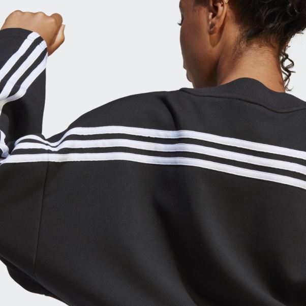 Future Icons Sweat à 3 Bandes Noir Adidas