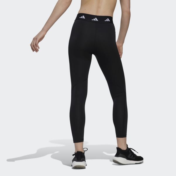 Legging Techfit 7/8 Noir Adidas