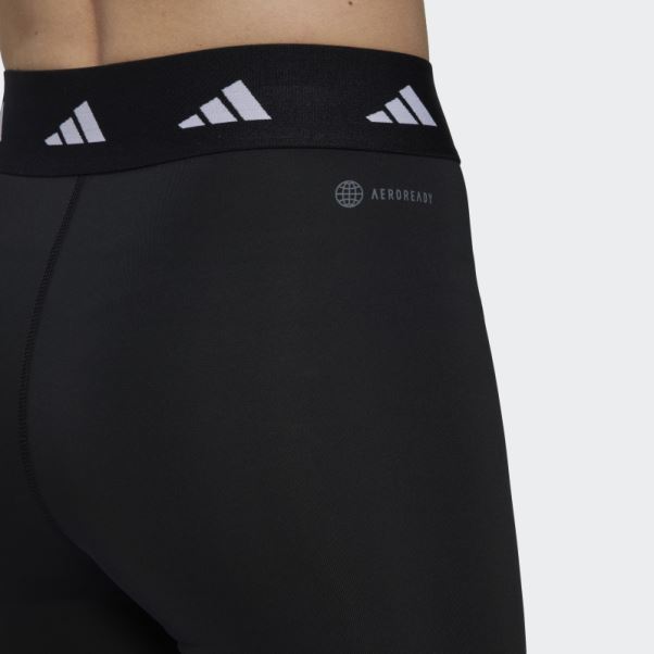 Legging Techfit 7/8 Noir Adidas