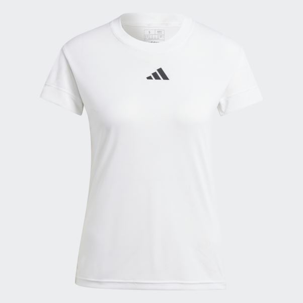 T-shirt Adidas Tennis Freelift Blanc