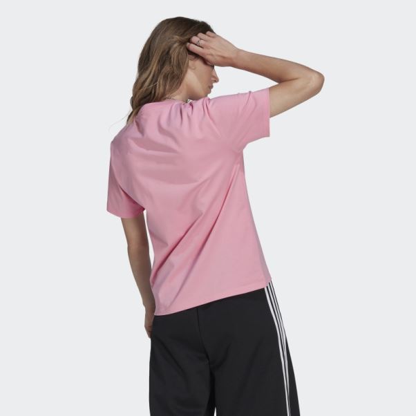 Adidas Adicolor Classics T-shirt Trèfle Rose