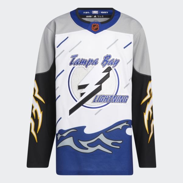 Maillot Adidas Lightning Authentique Reverse Wordmark Blanc