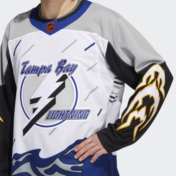 Maillot Adidas Lightning Authentique Reverse Wordmark Blanc