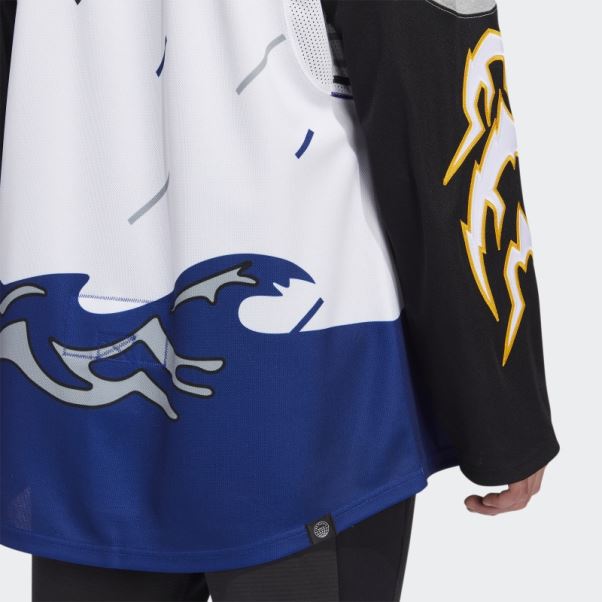 Maillot Adidas Lightning Authentique Reverse Wordmark Blanc