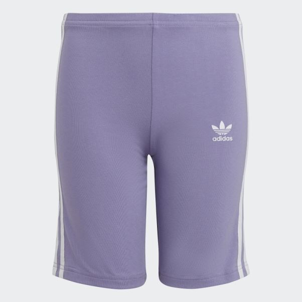 Short Cycliste Adicolor Adidas Lilas