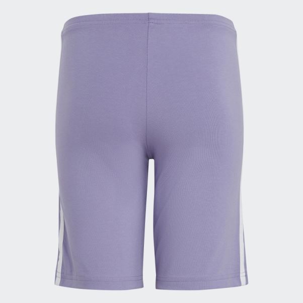 Short Cycliste Adicolor Adidas Lilas