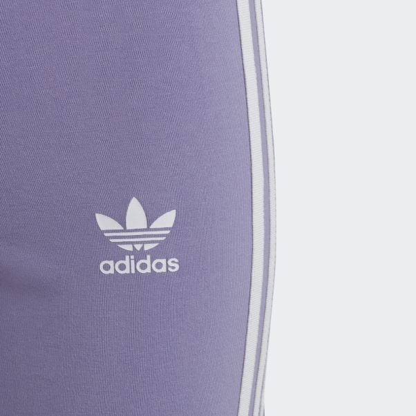 Short Cycliste Adicolor Adidas Lilas