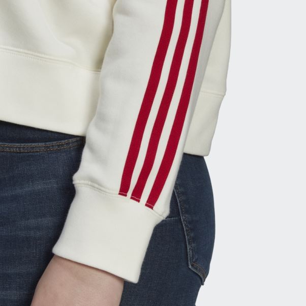 Thebe Magugu Sweat à Capuche (grande Taille) Blanc Adidas