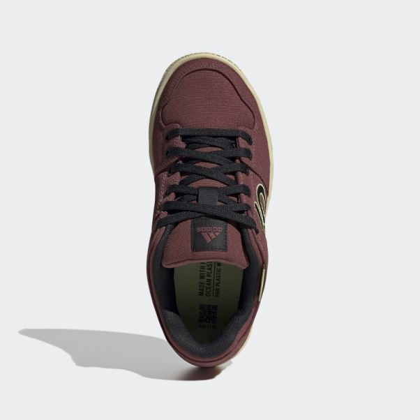 Chaussures De Vélo De Montagne En Toile Five Ten Freerider Bordeaux Adidas