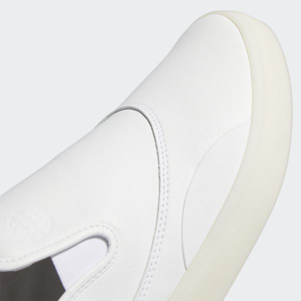 Chaussures De Golf Adidas Matchcourse Sans Crampons Blanches