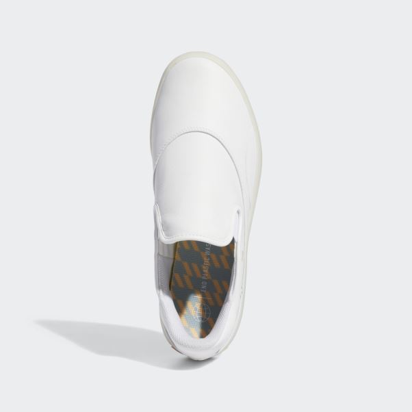 Chaussures De Golf Adidas Matchcourse Sans Crampons Blanches
