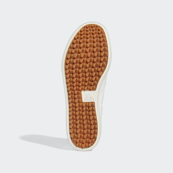 Chaussures De Golf Adidas Matchcourse Sans Crampons Blanches