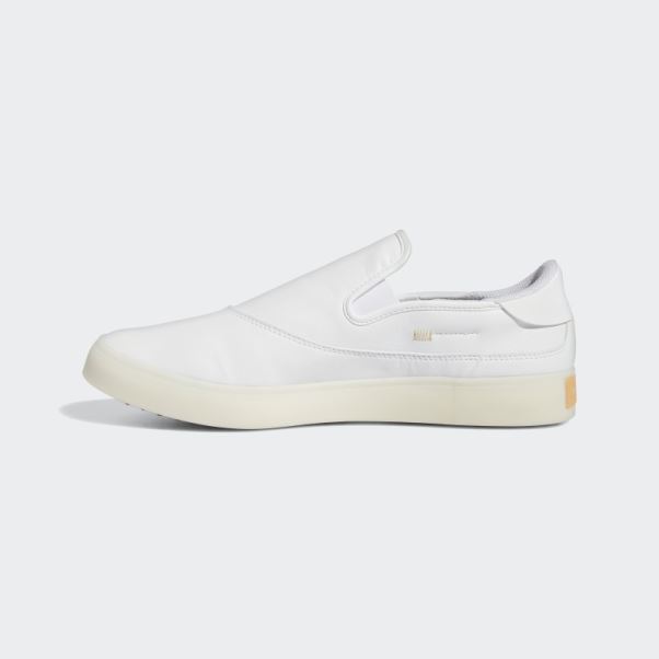 Chaussures De Golf Adidas Matchcourse Sans Crampons Blanches