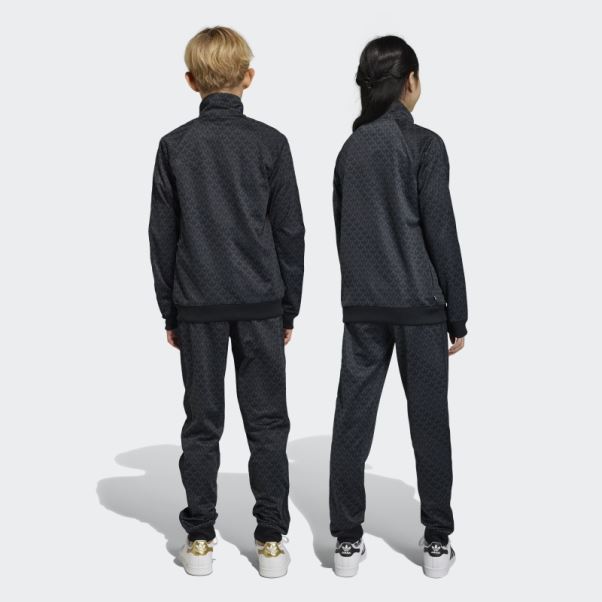 Pantalon De Survêtement à Monogramme Adidas Carbon