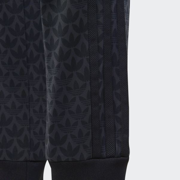 Pantalon De Survêtement à Monogramme Adidas Carbon