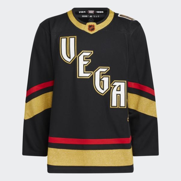 Adidas Golden Knights Authentique Reverse Retro Wordmark Maillot Noir