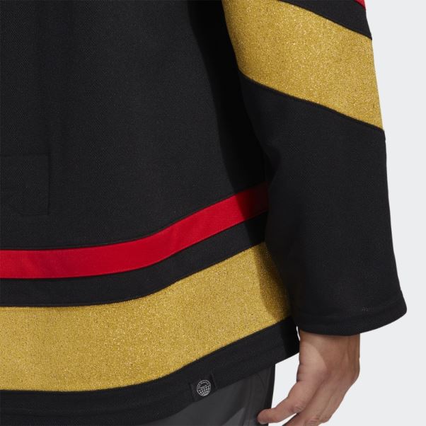 Adidas Golden Knights Authentique Reverse Retro Wordmark Maillot Noir