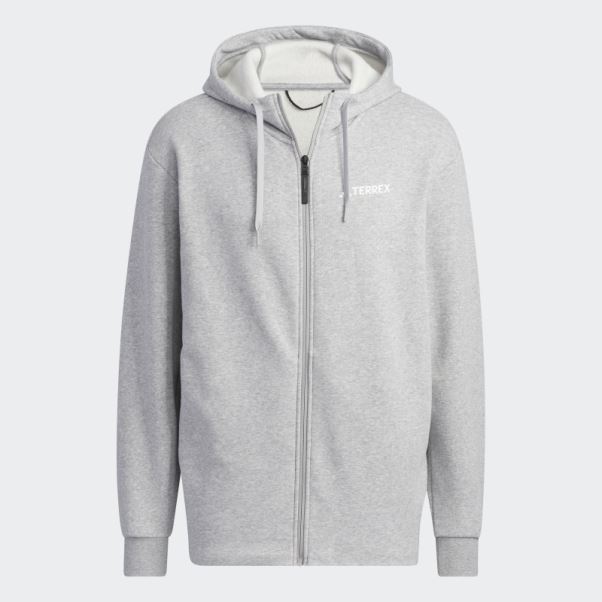 Veste En Tricot Gris Moyen (neutre) Adidas