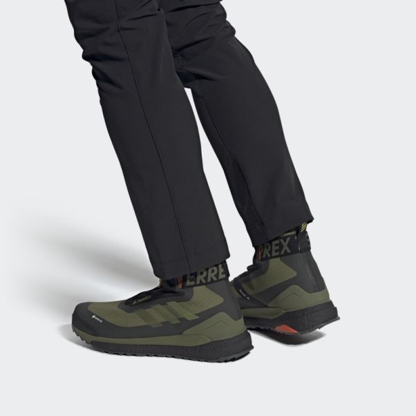 Adidas Terrex Free Randonneur Cold.rdy Chaussures De Randonnée Olive